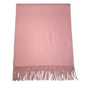 BOMPARD Cashmere Scarf – "EB Classic Scarf" Model in Cameo Pink